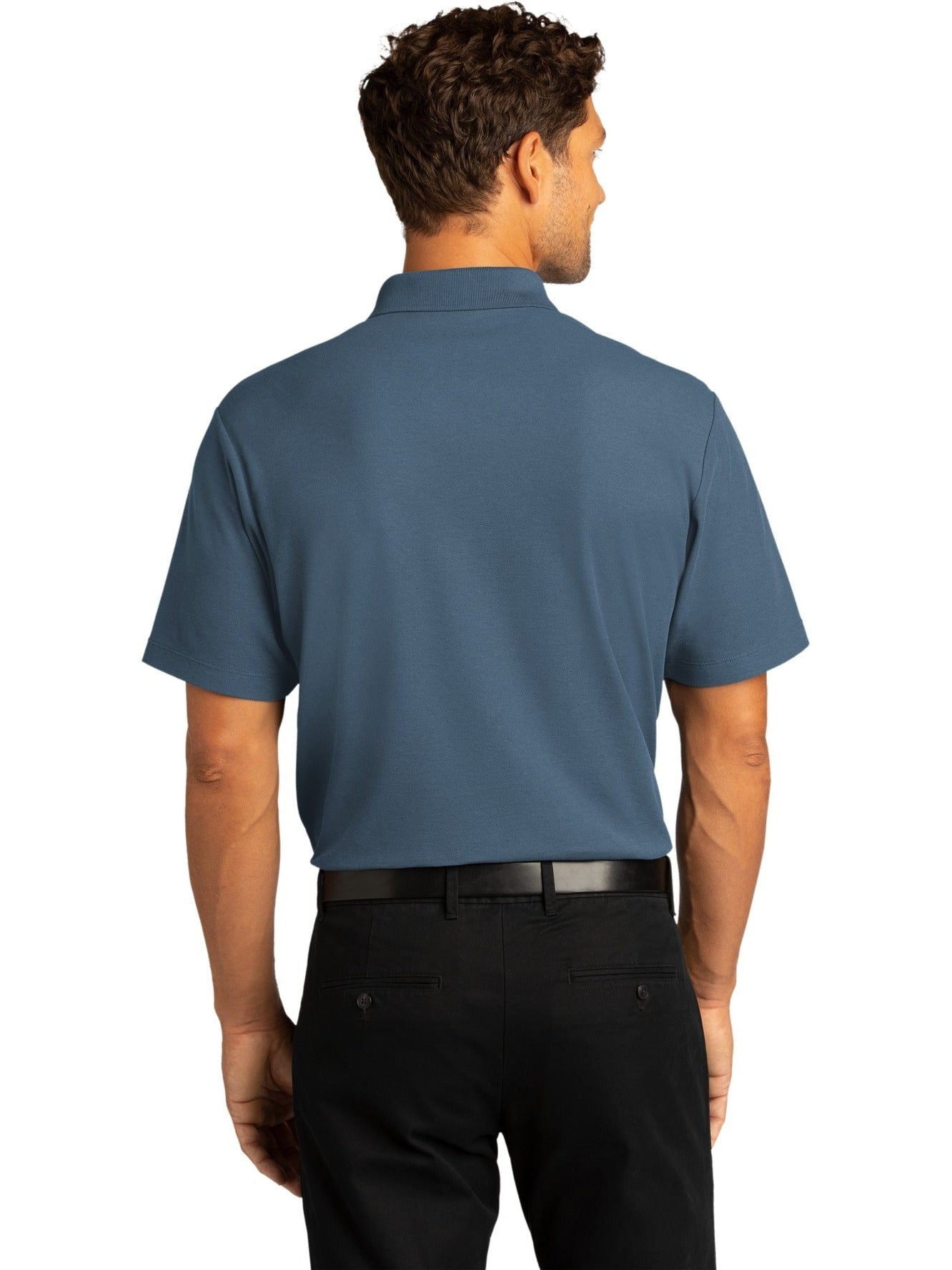 no-logo Port Authority SuperPro React Polo-Regular-Port Authority-Thread Logic