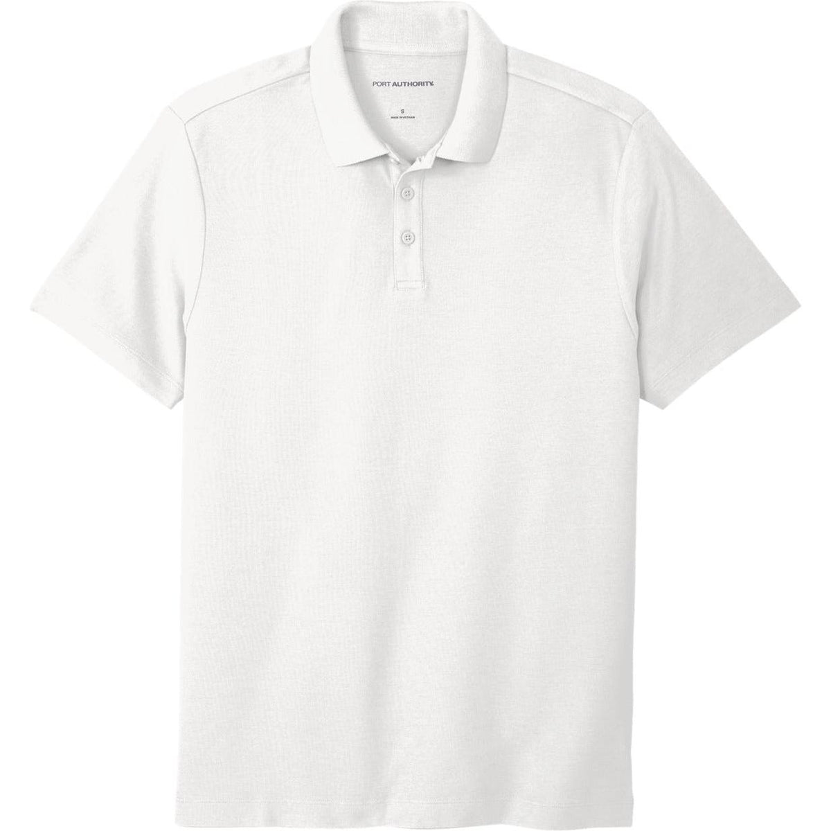 no-logo Port Authority SuperPro React Polo