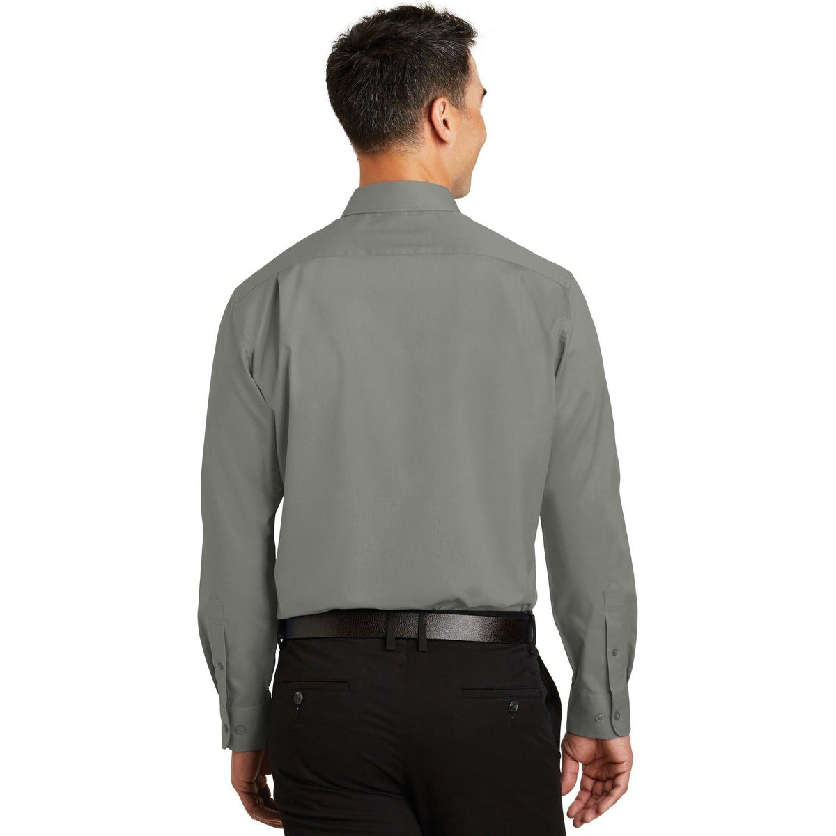 no-logo Port Authority Superpro Twill Shirt-Regular-Port Authority-Thread Logic