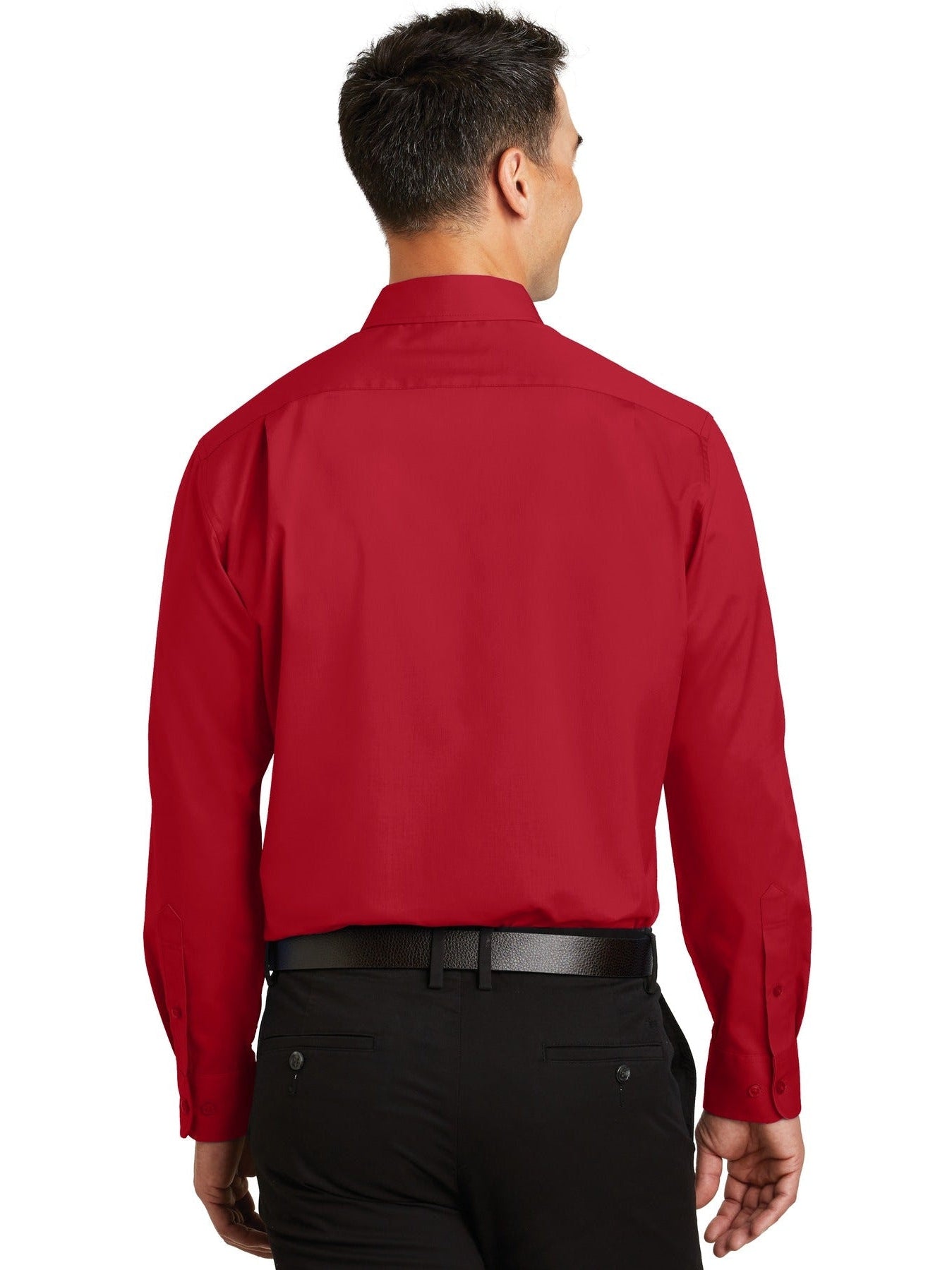 no-logo Port Authority Superpro Twill Shirt-Regular-Port Authority-Thread Logic