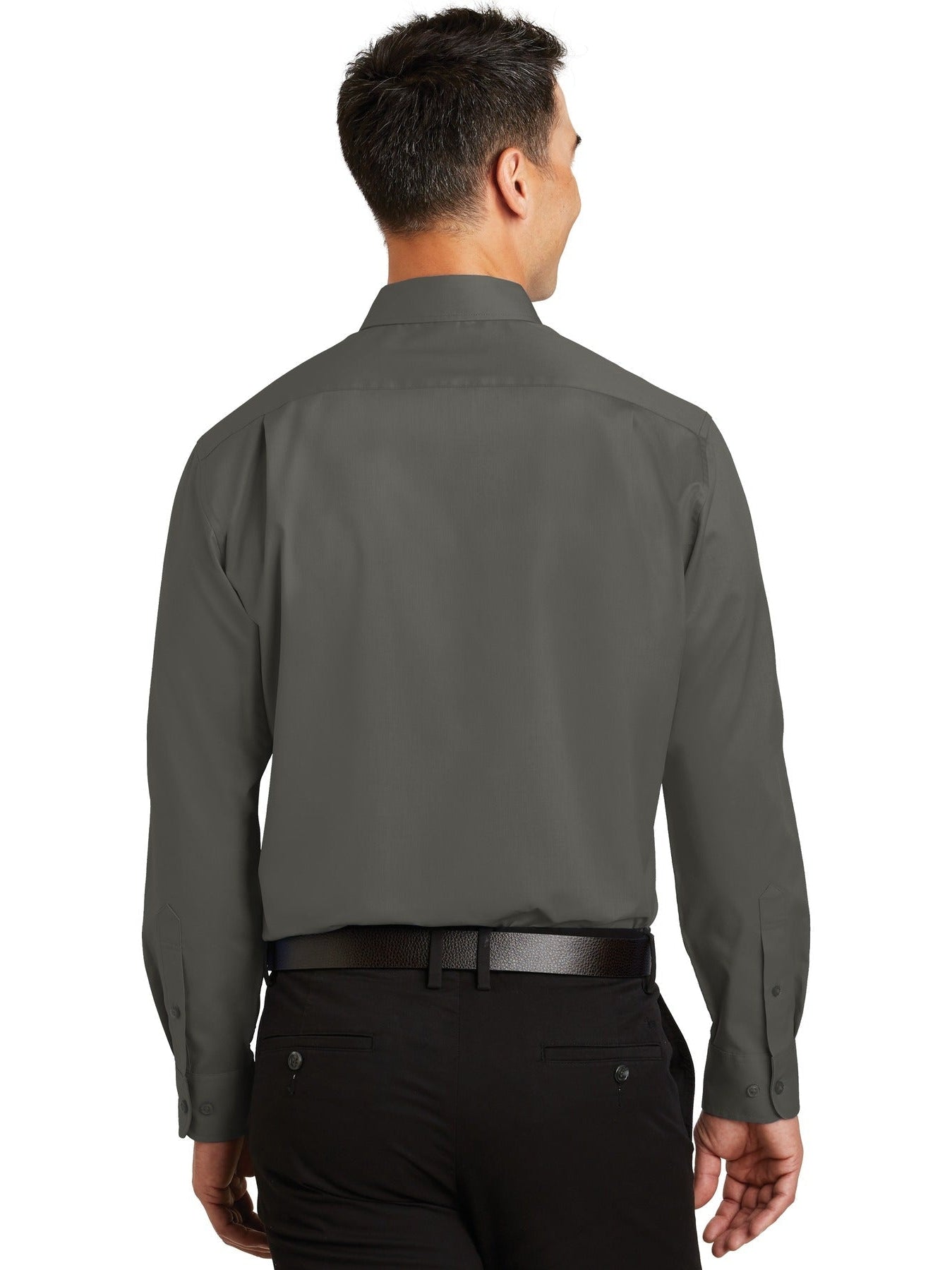 no-logo Port Authority Superpro Twill Shirt-Regular-Port Authority-Thread Logic
