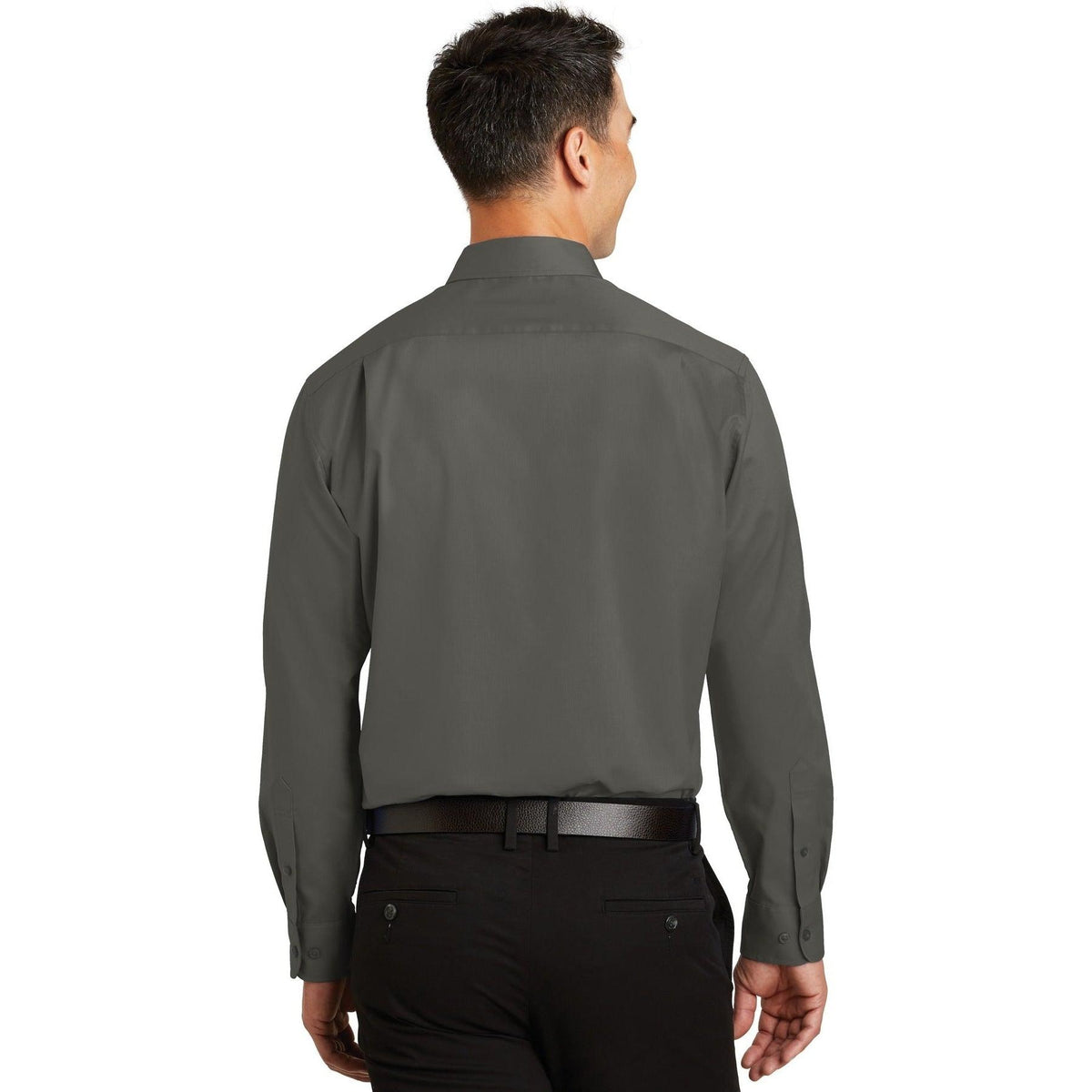 no-logo Port Authority Superpro Twill Shirt-Regular-Port Authority-Thread Logic