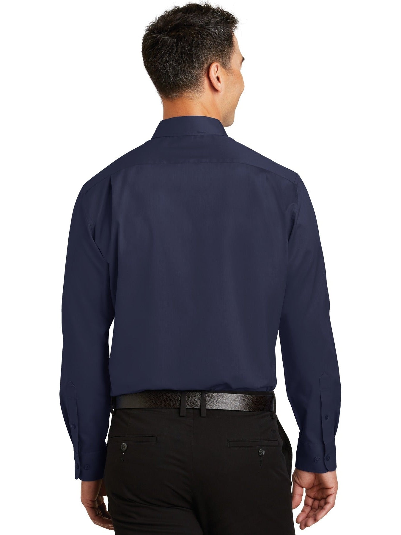 no-logo Port Authority Superpro Twill Shirt-Regular-Port Authority-Thread Logic