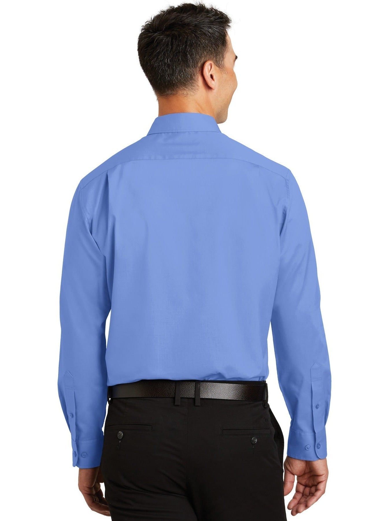 no-logo Port Authority Superpro Twill Shirt-Regular-Port Authority-Thread Logic