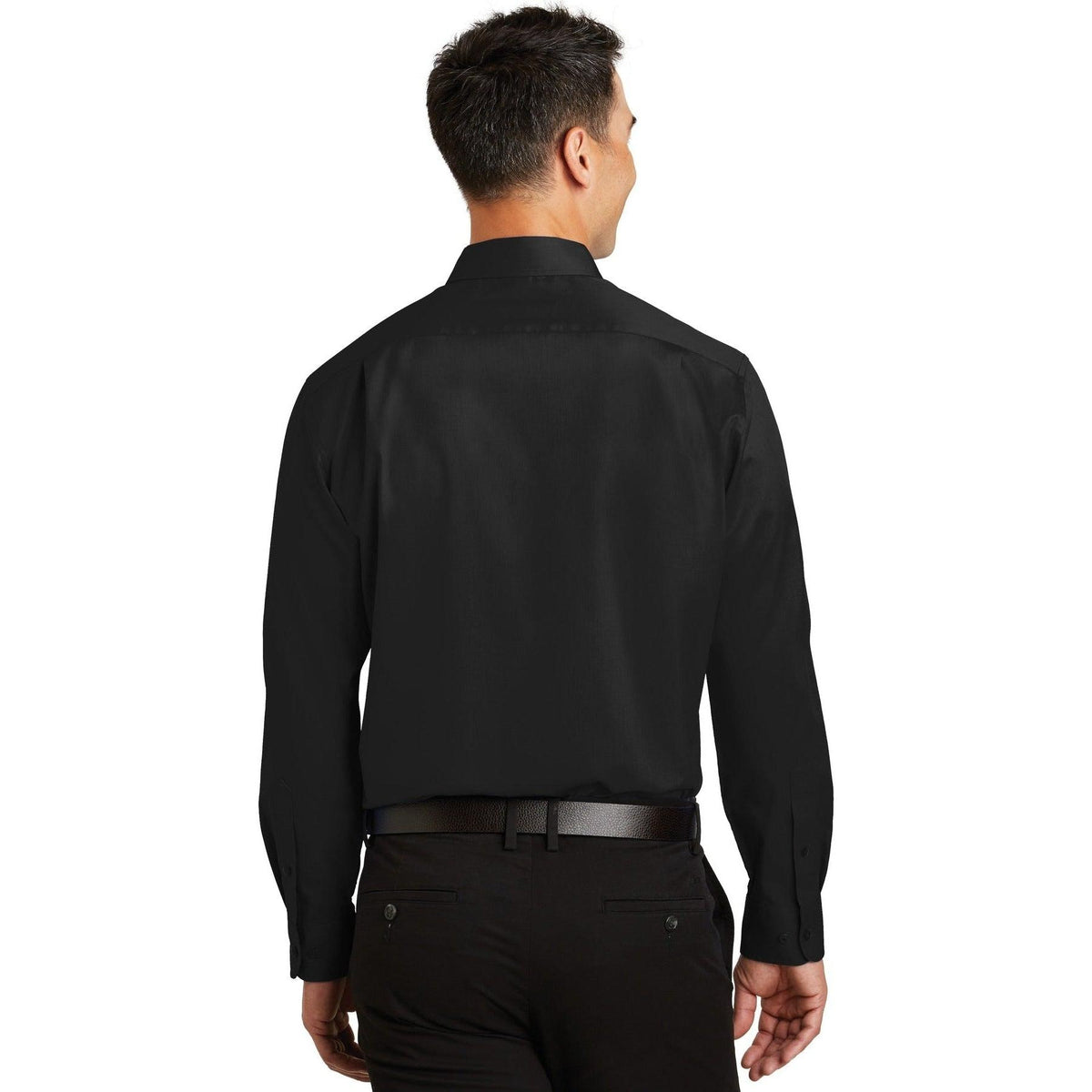 no-logo Port Authority Superpro Twill Shirt-Regular-Port Authority-Thread Logic
