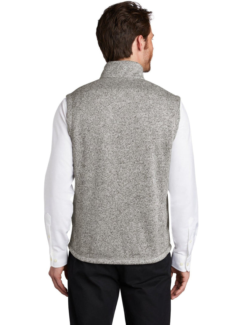 no-logo Port Authority Sweater Fleece Vest-Regular-Port Authority-Thread Logic