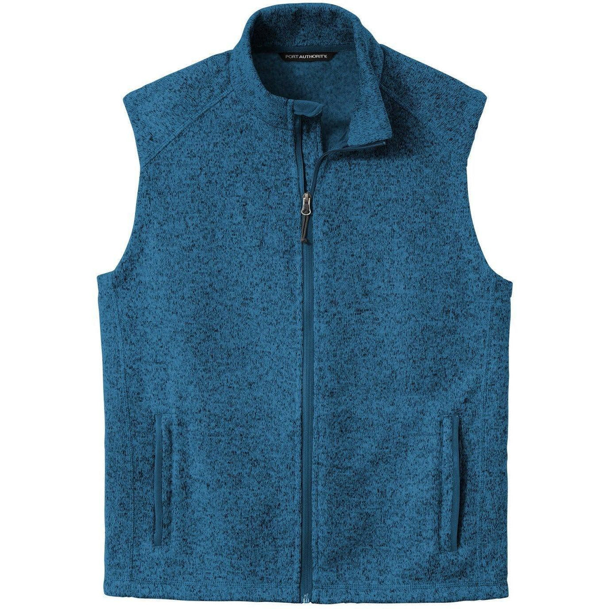 no-logo Port Authority Sweater Fleece Vest-Vests-Port Authority-Thread Logic