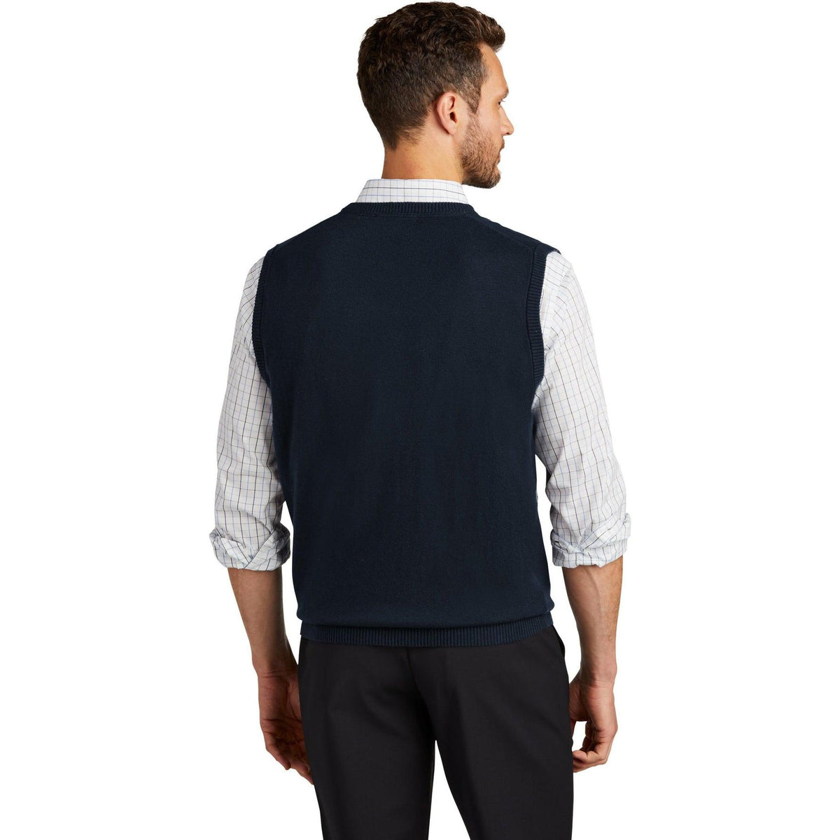 no-logo Port Authority Sweater Vest-Vests-Port Authority-Thread Logic