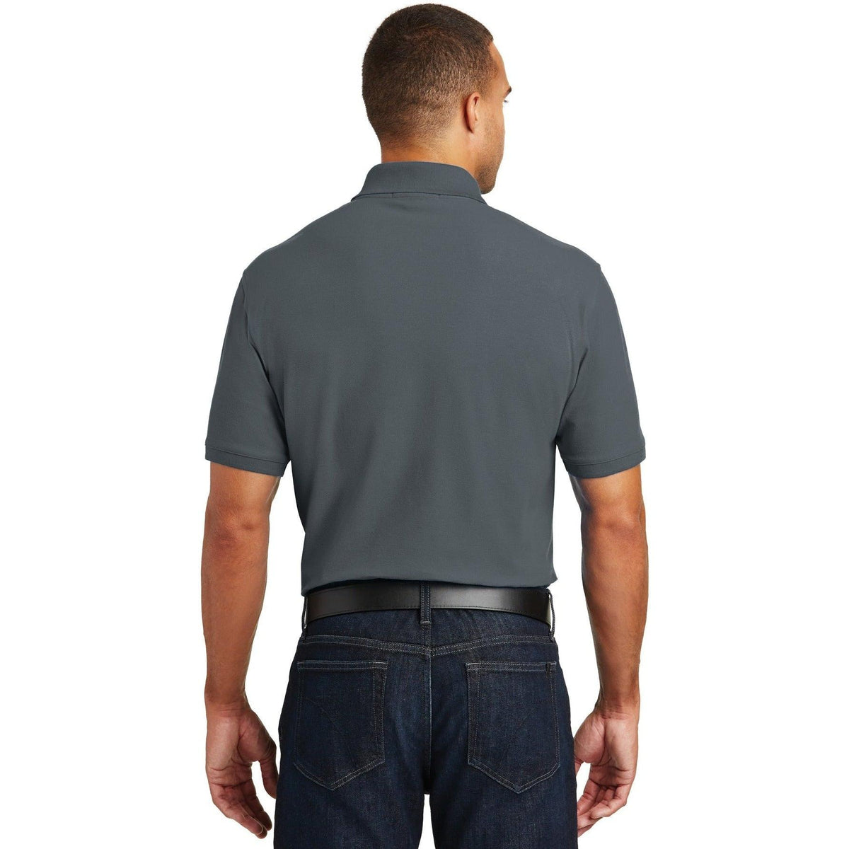 no-logo Port Authority Tall Core Classic Pique Polo-Regular-Port Authority-Thread Logic