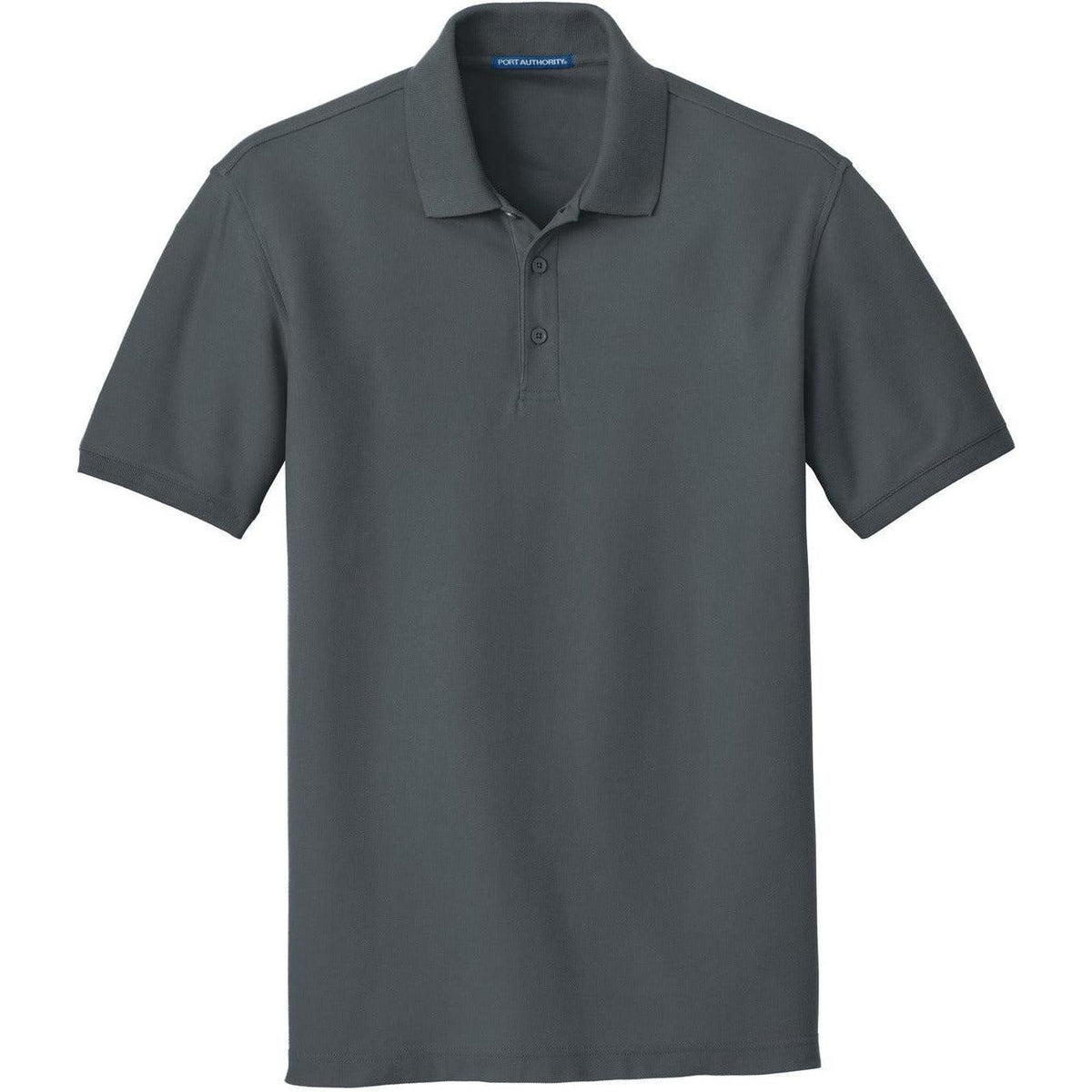 no-logo Port Authority Tall Core Classic Pique Polo