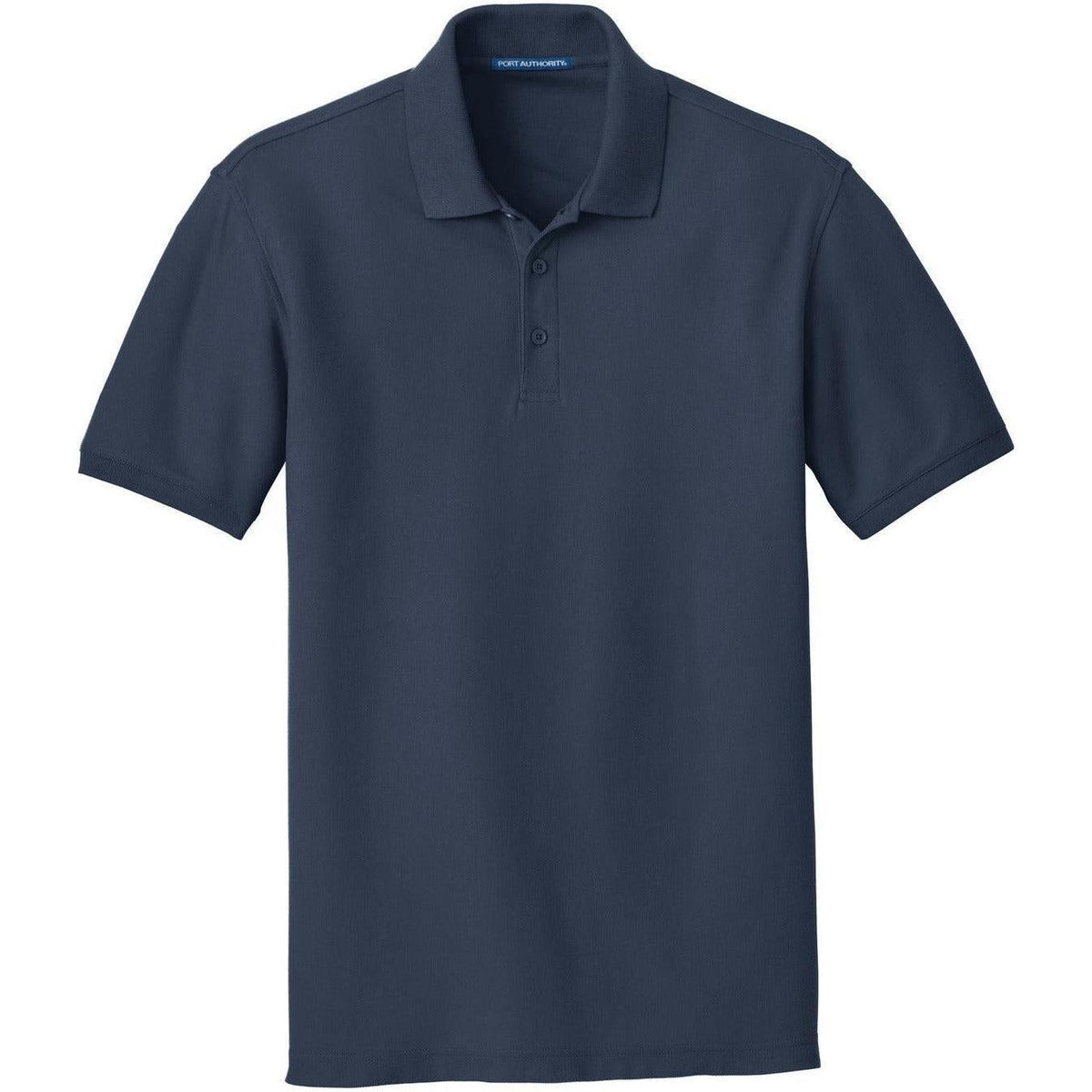 no-logo Port Authority Tall Core Classic Pique Polo