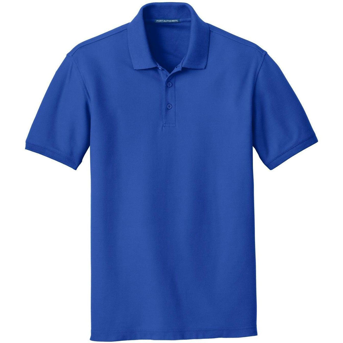 no-logo Port Authority Tall Core Classic Pique Polo