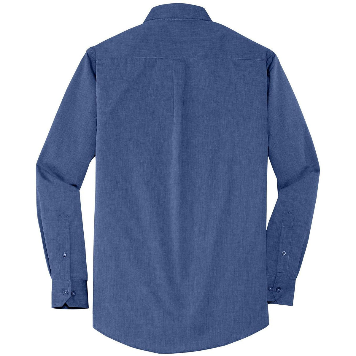 no-logo Port Authority Tall Crosshatch Easy Care Shirt-Dress Shirts-Port Authority-Thread Logic