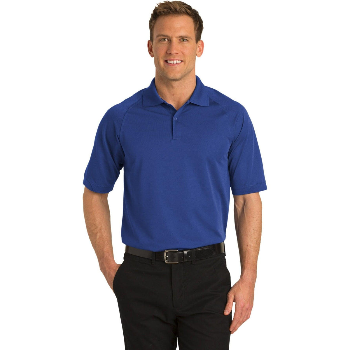 no-logo Port Authority Tall Dry Zone Ottoman Polo-Regular-Port Authority-Thread Logic