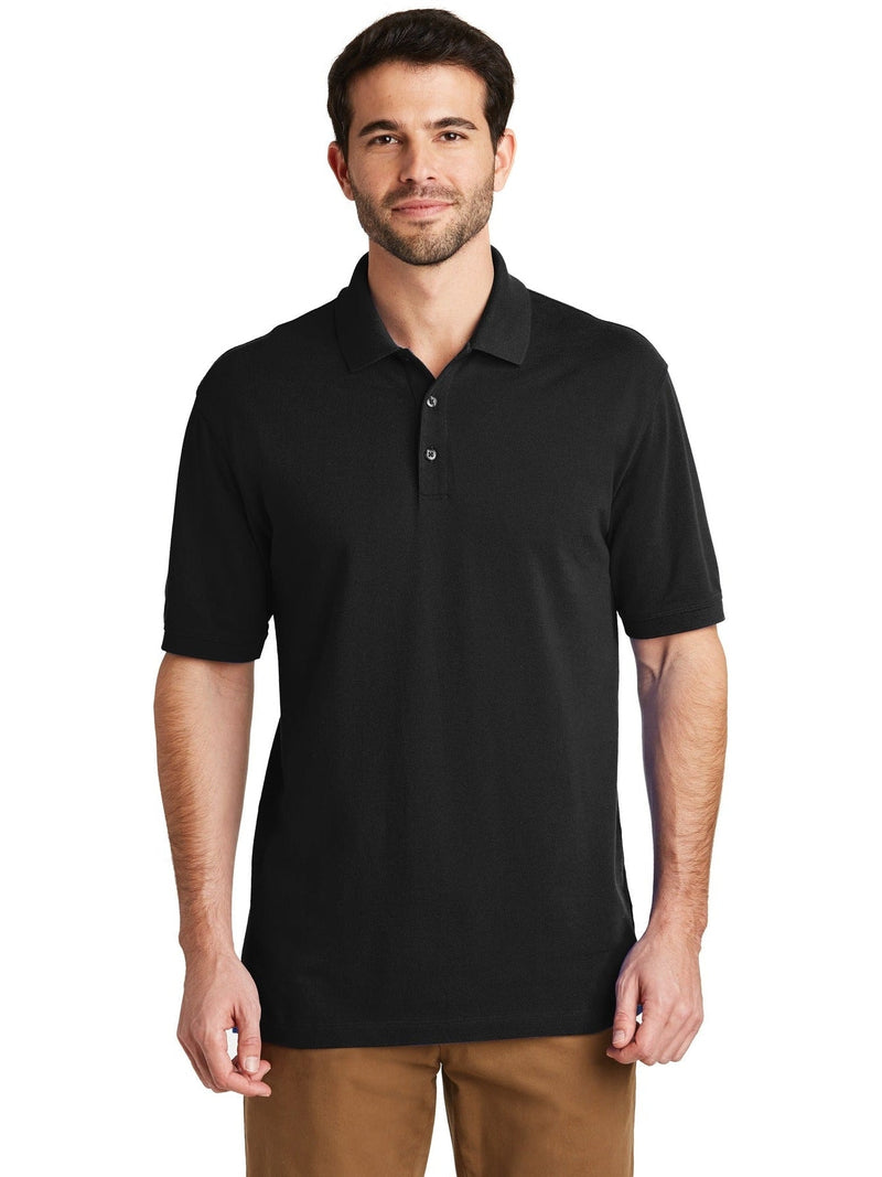 no-logo Port Authority Tall EZCotton Polo-Regular-Port Authority-Thread Logic