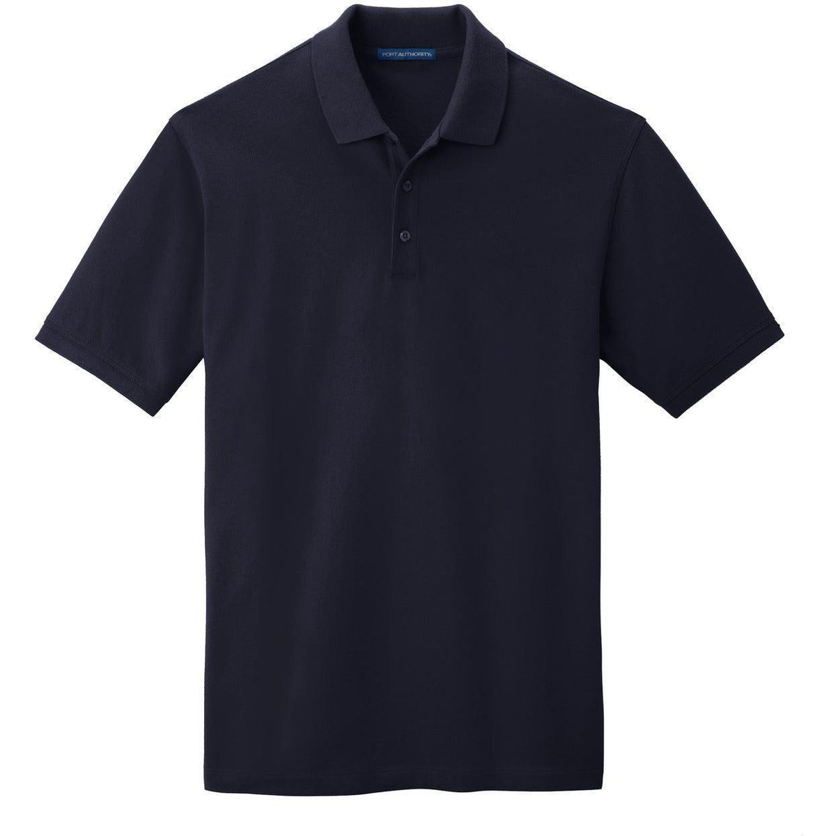 no-logo Port Authority Tall EZCotton Polo