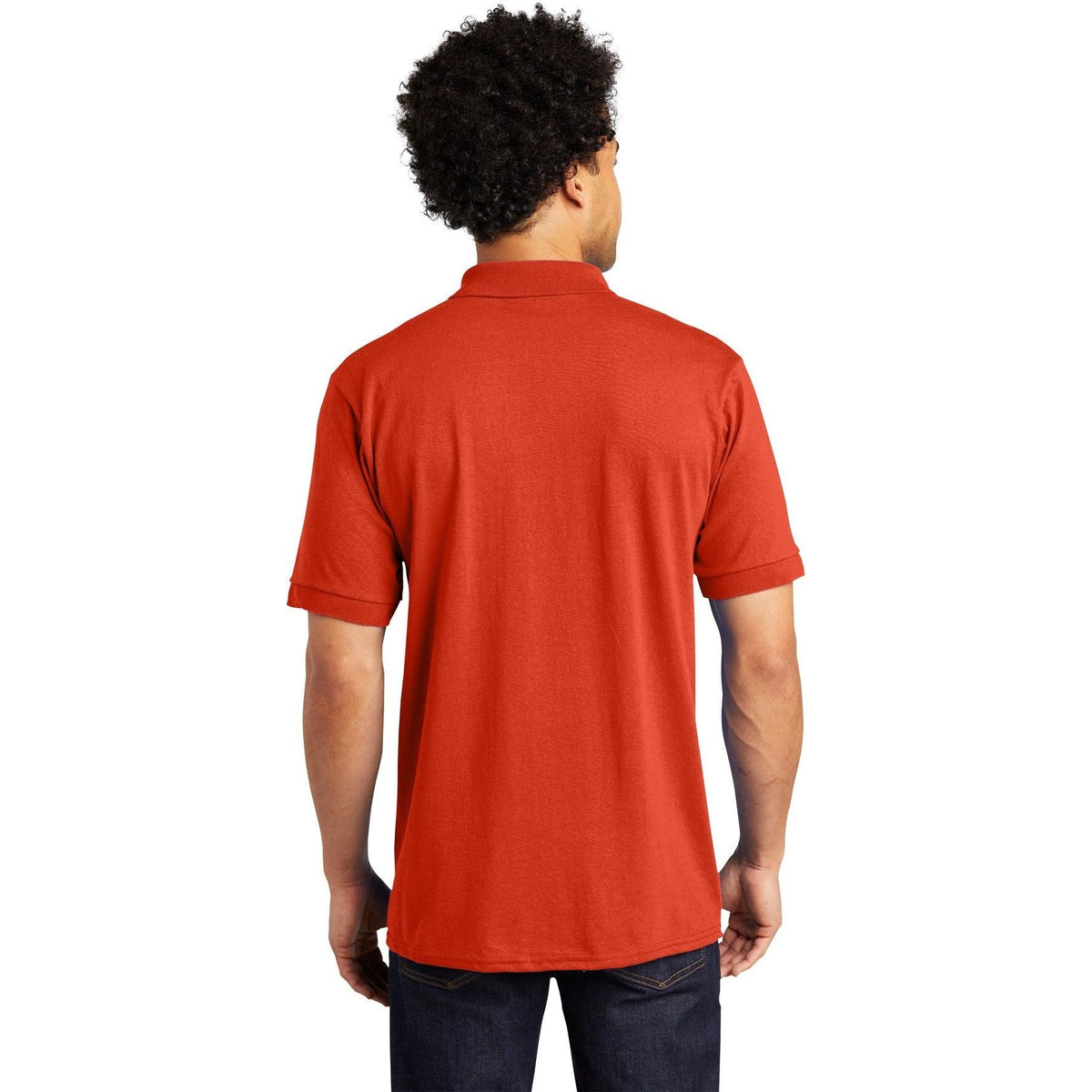 no-logo Port Authority Tall Jersey Knit Polo-Regular-Port Authority-Thread Logic