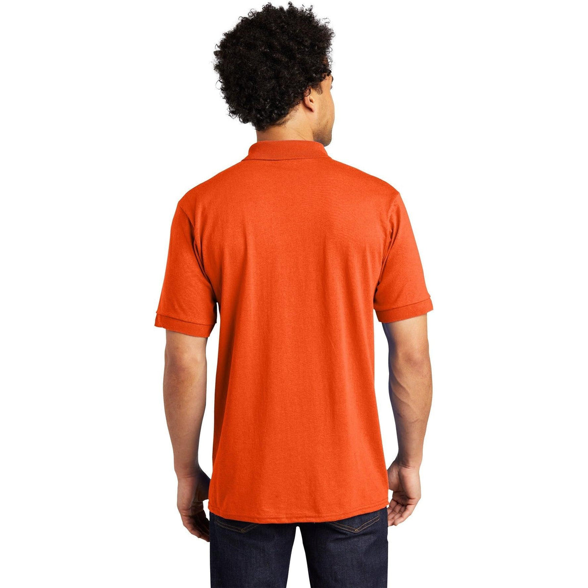 no-logo Port Authority Tall Jersey Knit Polo-Regular-Port Authority-Thread Logic