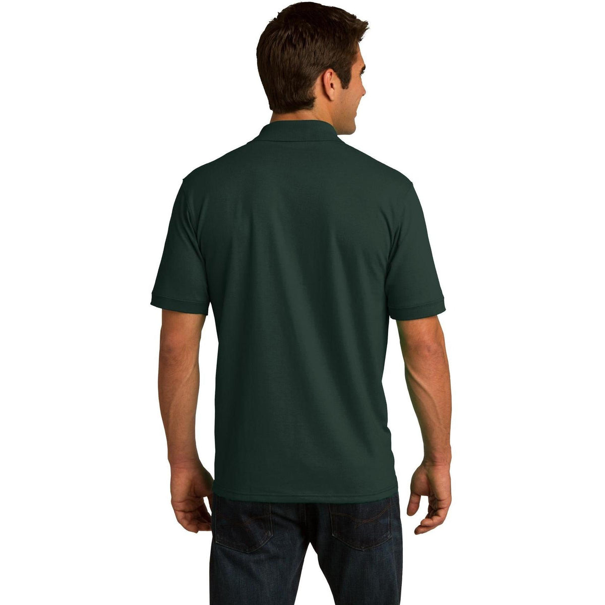 no-logo Port Authority Tall Jersey Knit Polo-Regular-Port Authority-Thread Logic