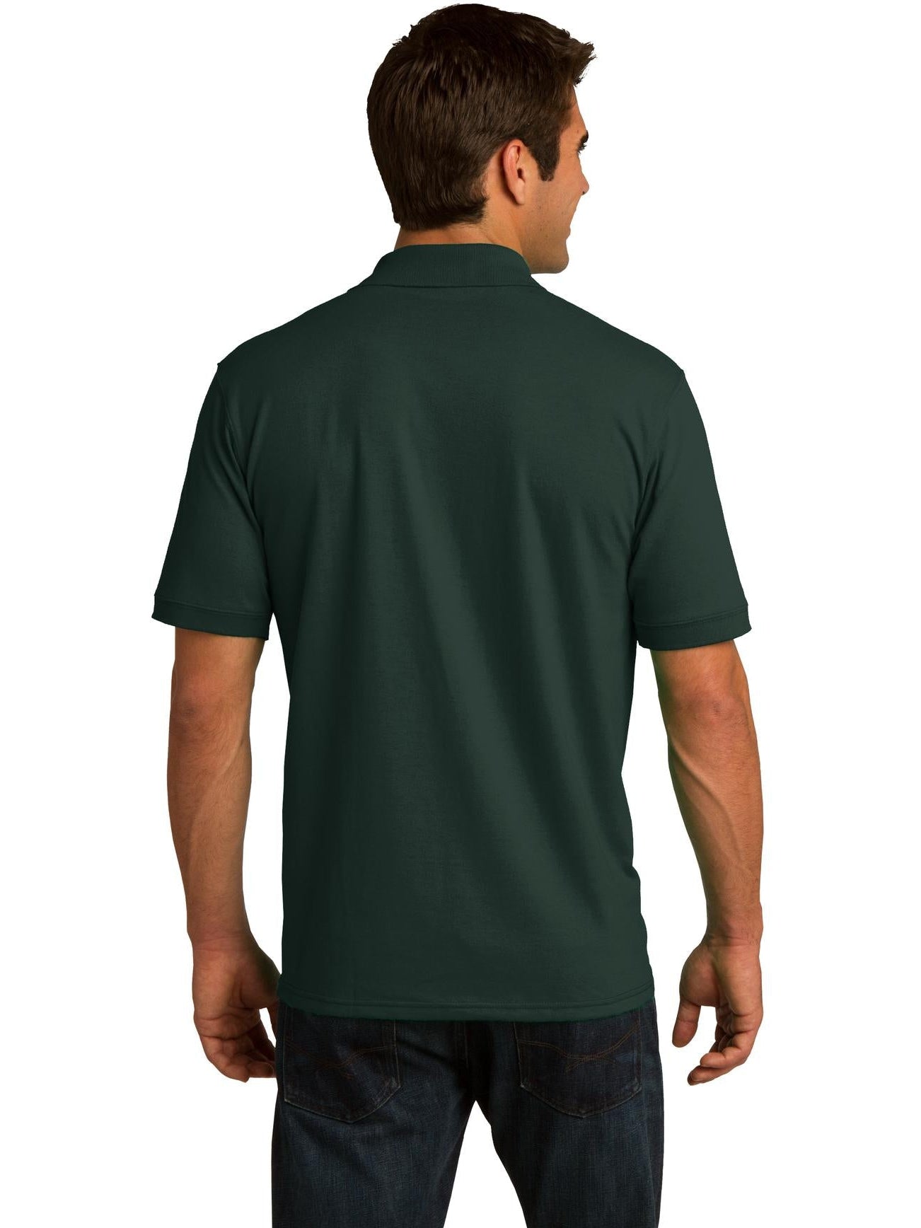no-logo Port Authority Tall Jersey Knit Polo-Regular-Port Authority-Thread Logic
