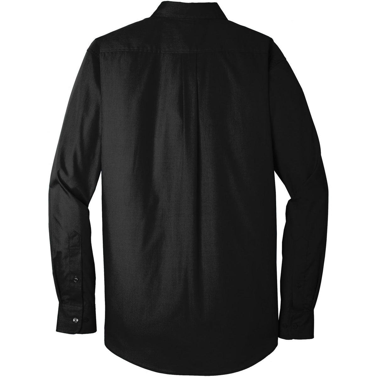 no-logo Port Authority Tall Long Sleeve Carefree Poplin Shirt-Dress Shirts-Port Authority-Thread Logic