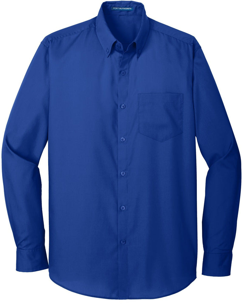 Port Authority Tall Long Sleeve Carefree Poplin Shirt