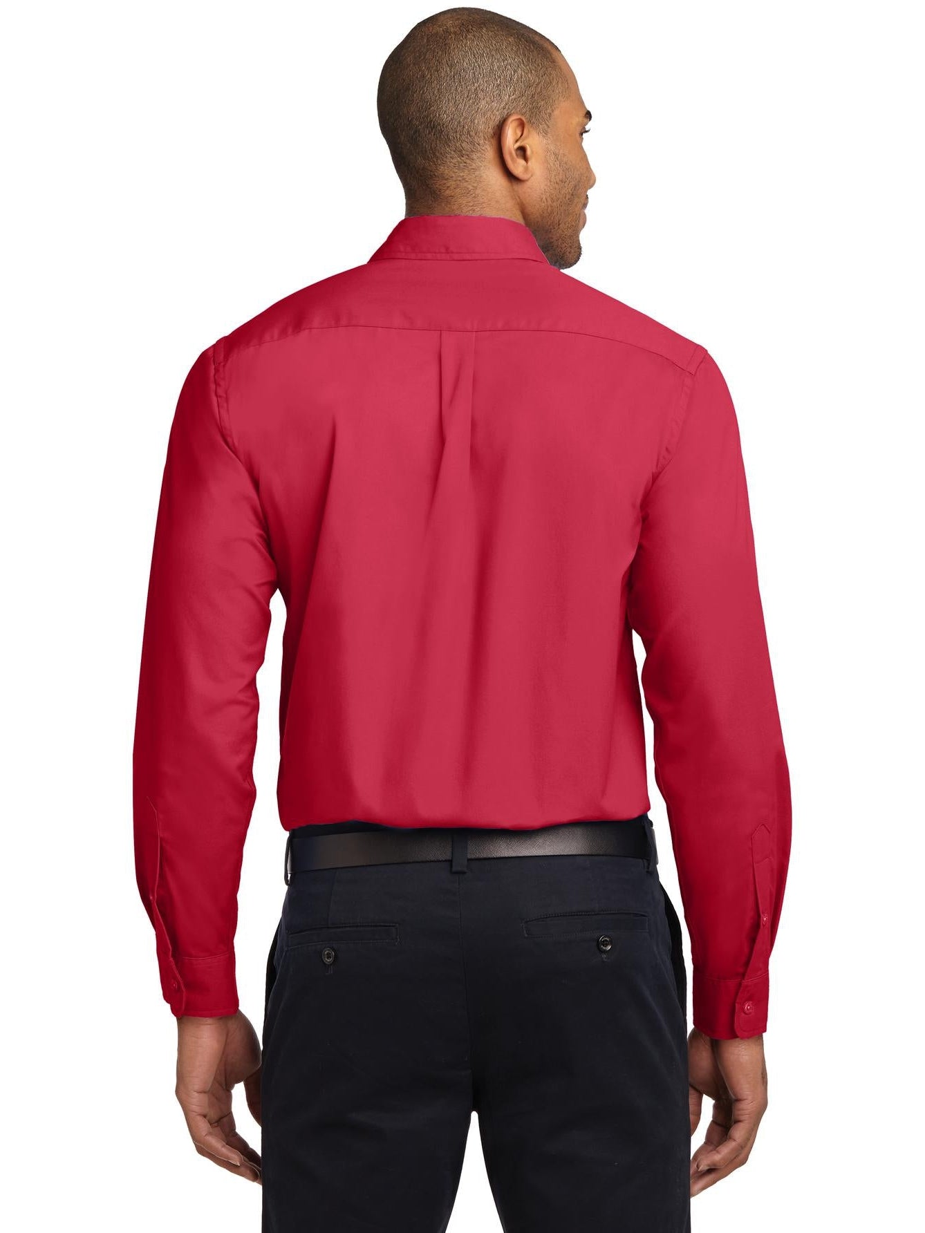 no-logo Port Authority Tall Long Sleeve Easy Care Shirt-Regular-Port Authority-Thread Logic