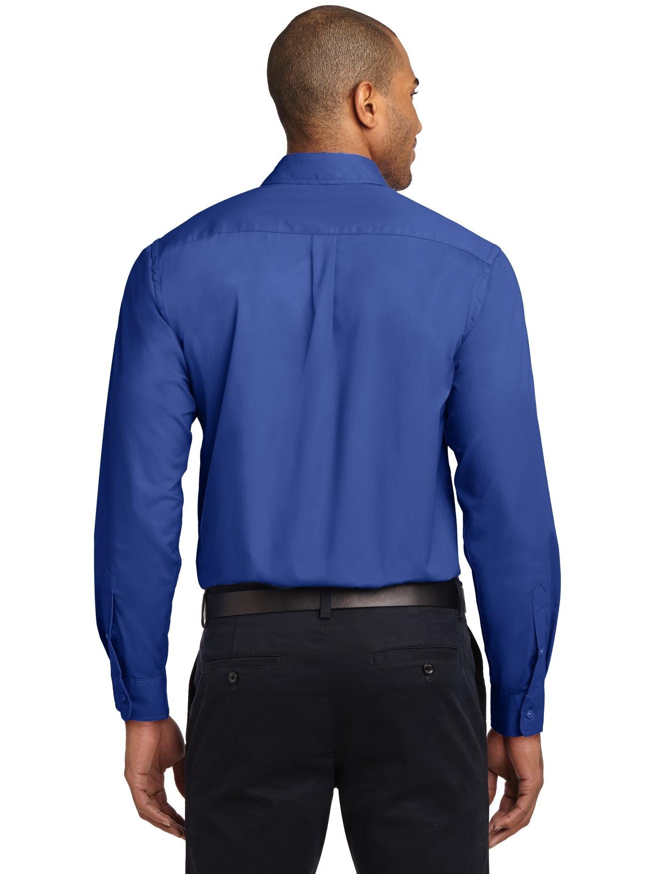 no-logo Port Authority Tall Long Sleeve Easy Care Shirt-Regular-Port Authority-Thread Logic