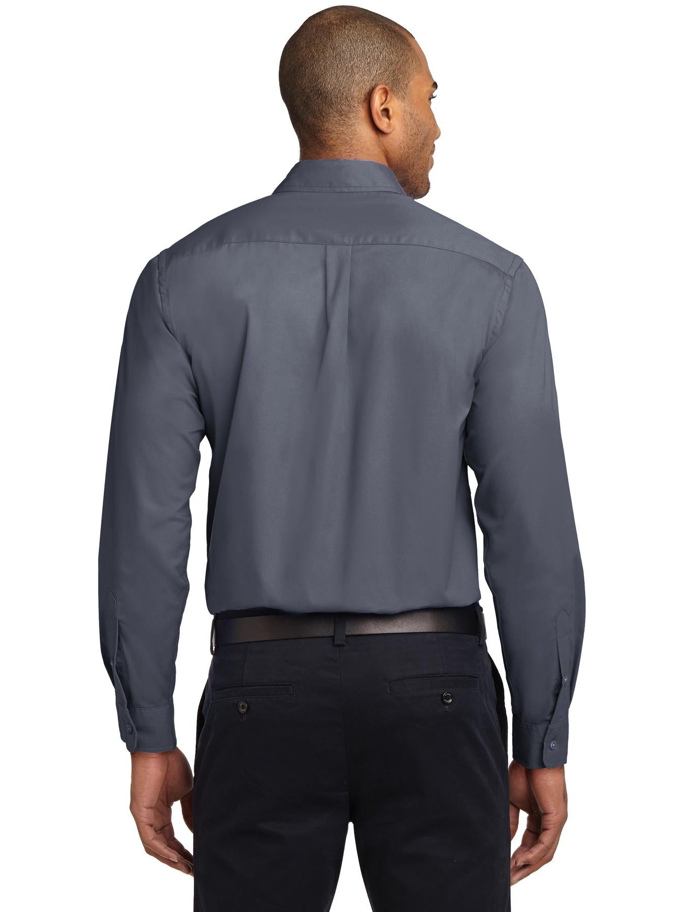 no-logo Port Authority Tall Long Sleeve Easy Care Shirt-Regular-Port Authority-Thread Logic