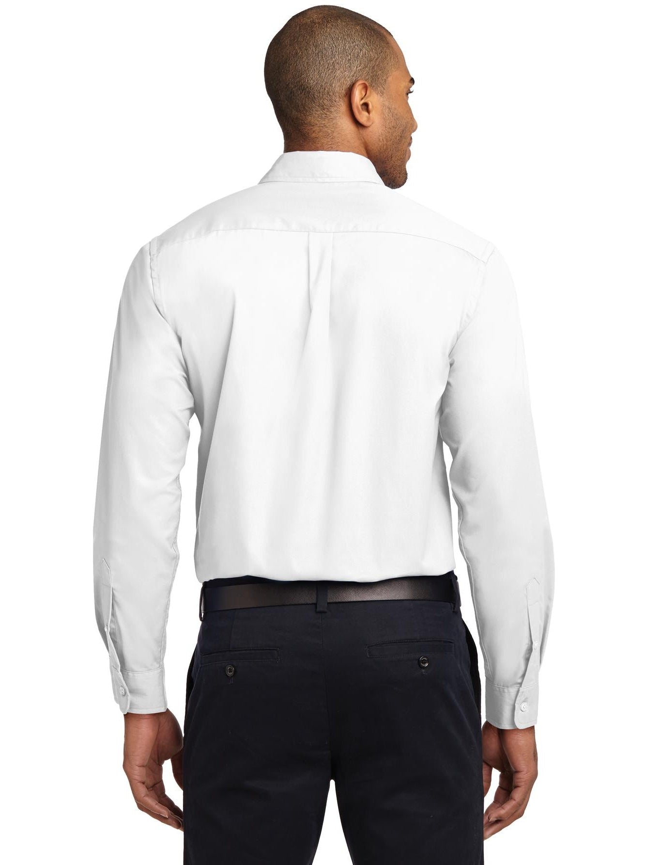 no-logo Port Authority Tall Long Sleeve Easy Care Shirt-Regular-Port Authority-Thread Logic