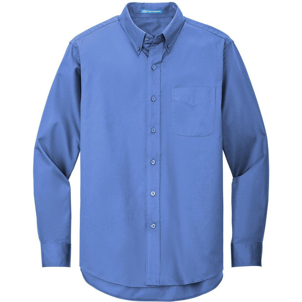 no-logo Port Authority Tall Long Sleeve Easy Care Shirt-Dress Shirts-Port Authority-Ultramarine Blue-LT-Thread Logic