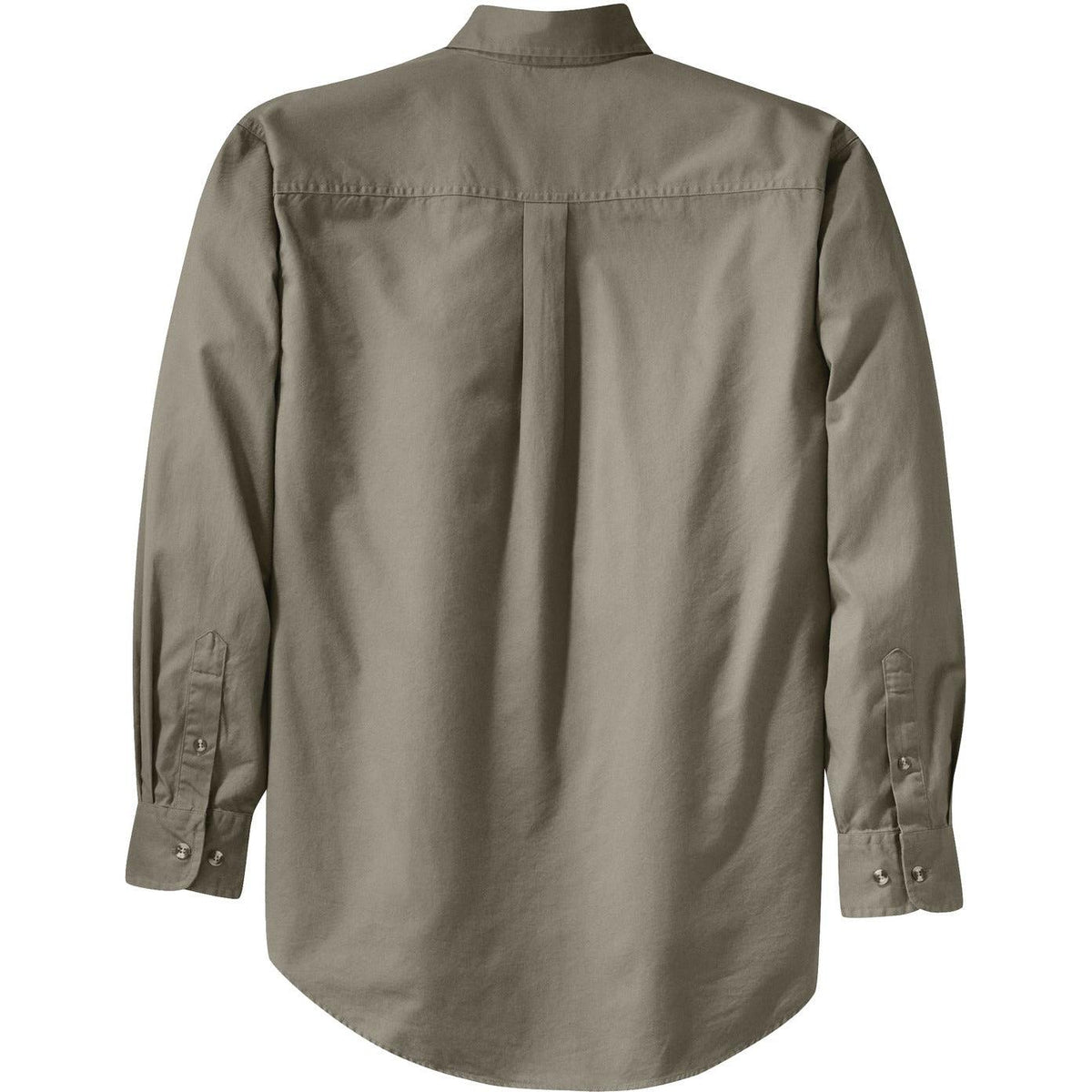 no-logo Port Authority Tall Long Sleeve Twill Shirt-Regular-Port Authority-Thread Logic