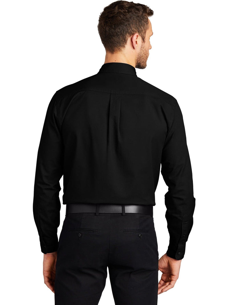 no-logo Port Authority Tall Long Sleeve Twill Shirt-Regular-Port Authority-Thread Logic
