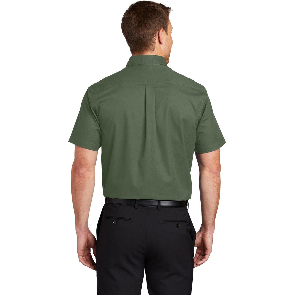 no-logo Port Authority Tall Short Sleeve Easy Care Shirt-Dress Shirts-Port Authority-Thread Logic