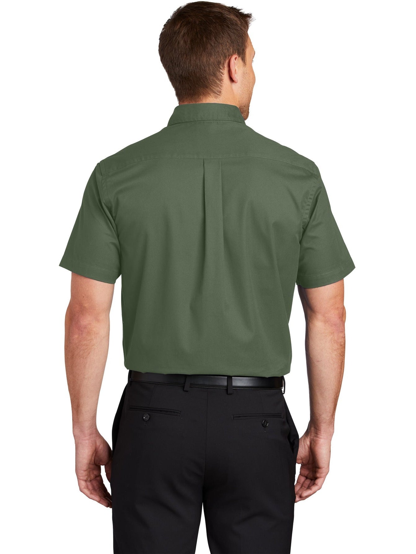 no-logo Port Authority Tall Short Sleeve Easy Care Shirt-Regular-Port Authority-Thread Logic