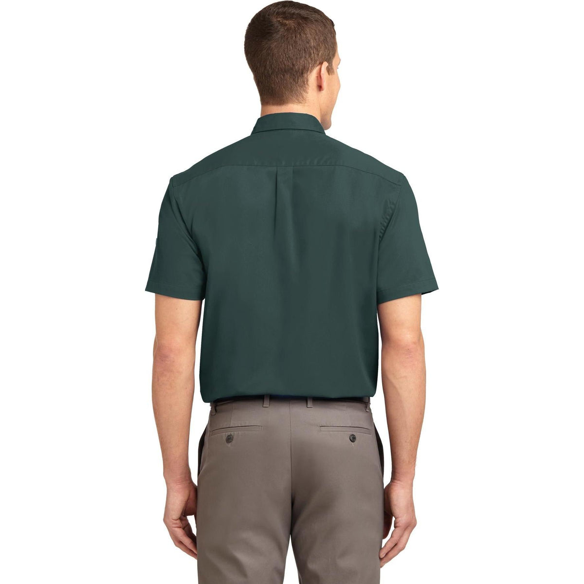 no-logo Port Authority Tall Short Sleeve Easy Care Shirt-Dress Shirts-Port Authority-Thread Logic