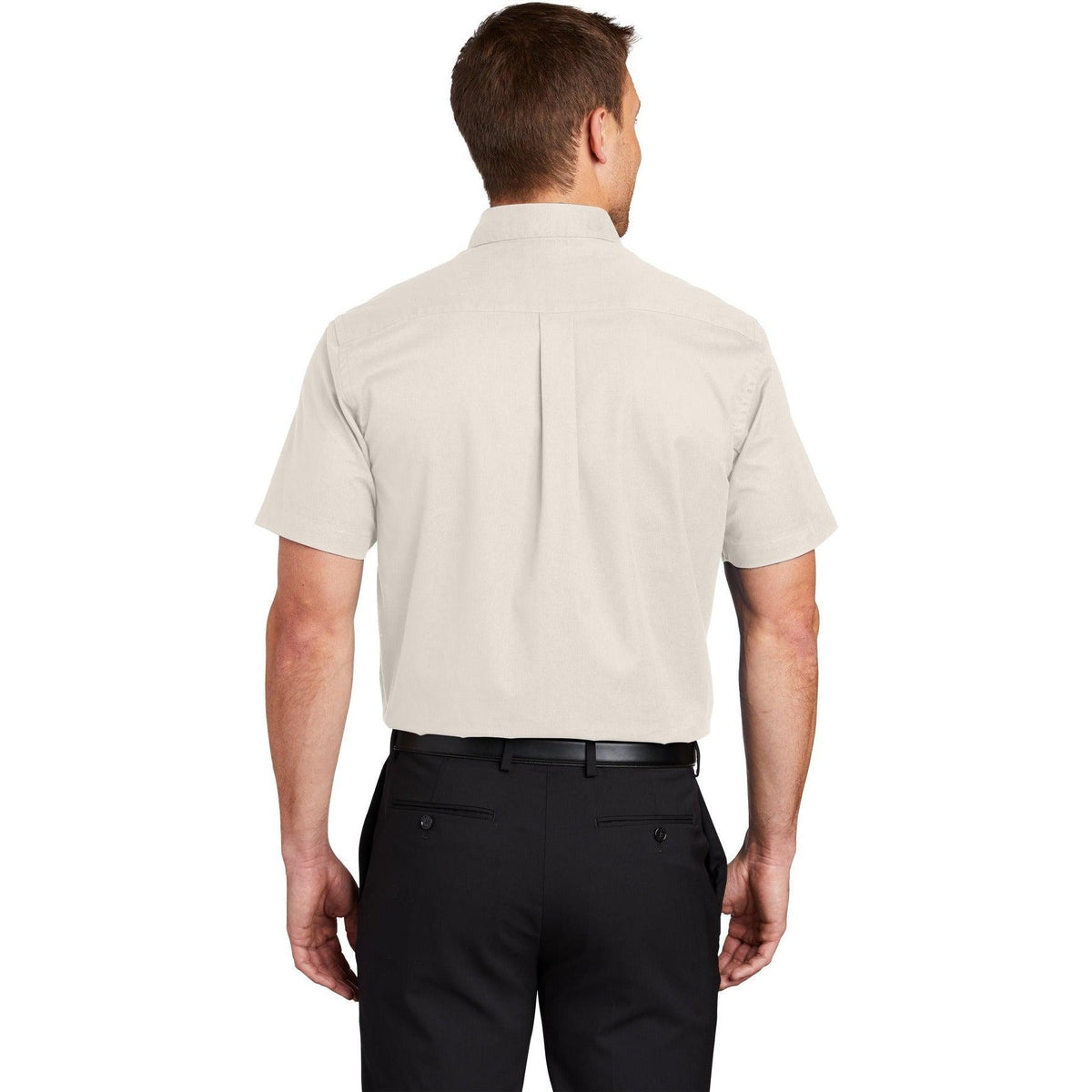 no-logo Port Authority Tall Short Sleeve Easy Care Shirt-Dress Shirts-Port Authority-Thread Logic