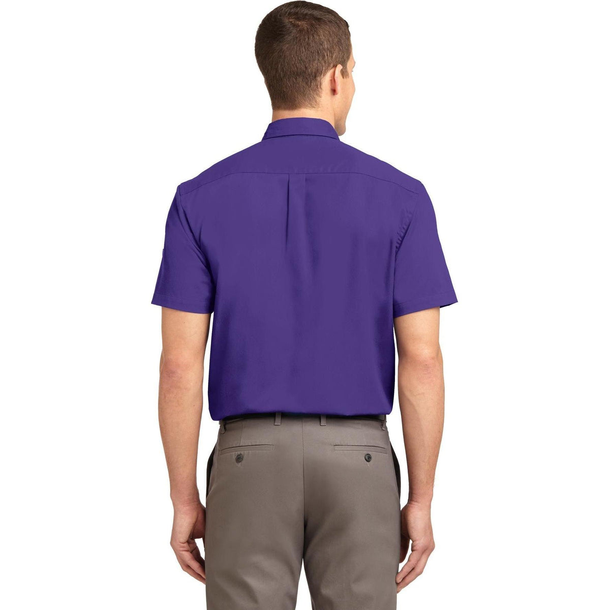 no-logo Port Authority Tall Short Sleeve Easy Care Shirt-Dress Shirts-Port Authority-Thread Logic