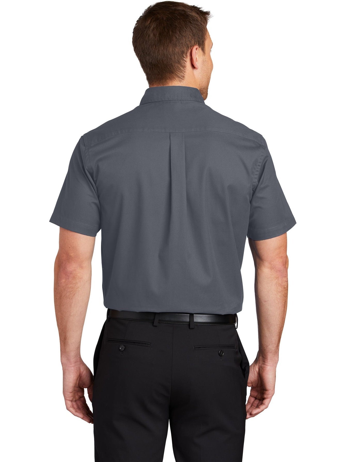 no-logo Port Authority Tall Short Sleeve Easy Care Shirt-Regular-Port Authority-Thread Logic