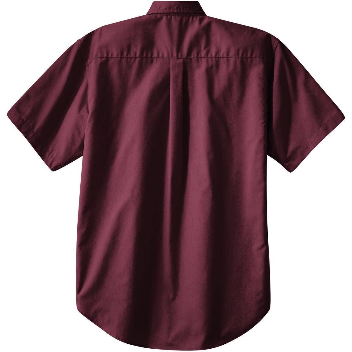 no-logo Port Authority Tall Short Sleeve Easy Care Shirt-Dress Shirts-Port Authority-Thread Logic