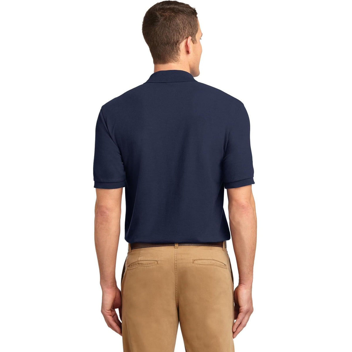 no-logo Port Authority Tall Silk Touch Polo Shirt-Regular-Port Authority-Thread Logic