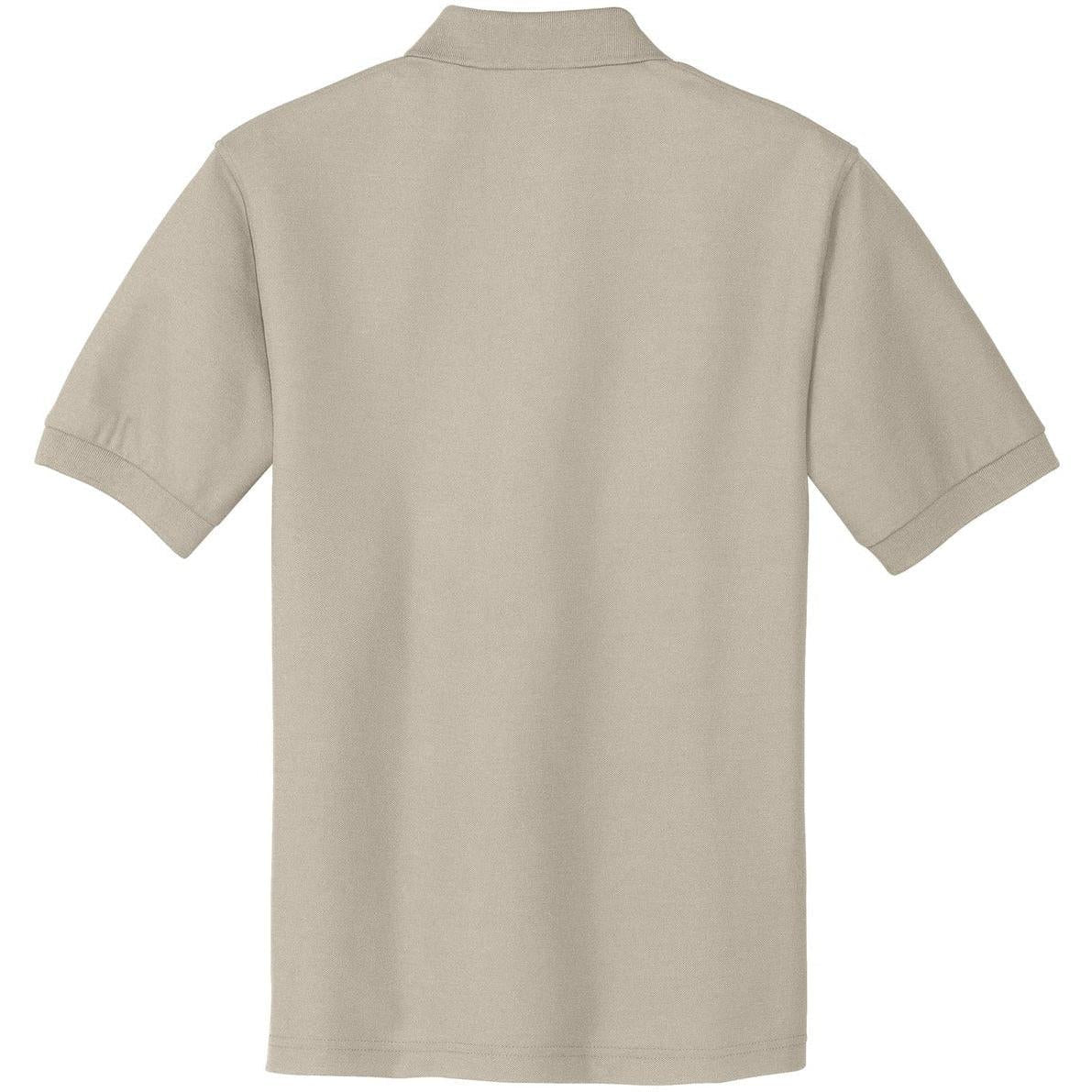 no-logo Port Authority Tall Silk Touch Polo Shirt-Regular-Port Authority-Thread Logic