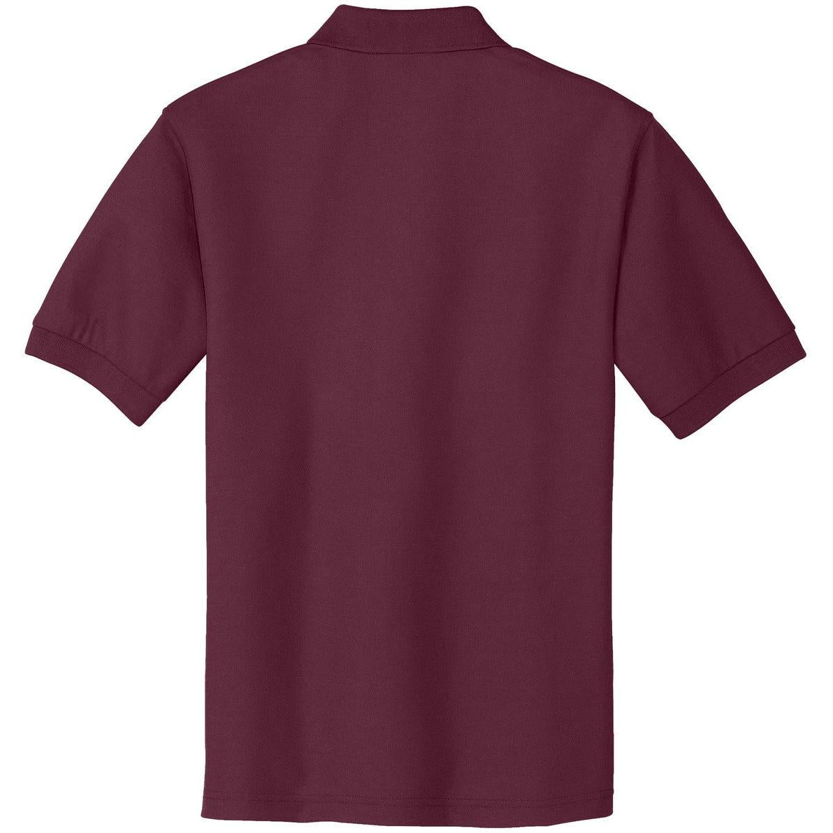 no-logo Port Authority Tall Silk Touch Polo Shirt-Regular-Port Authority-Thread Logic