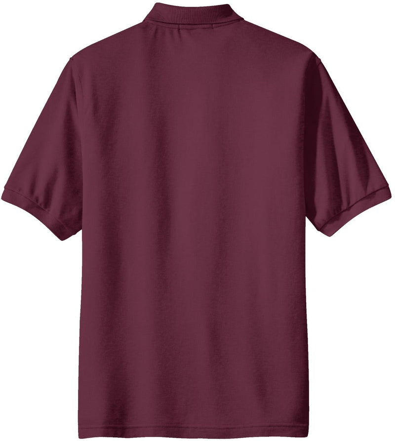 no-logo Port Authority Tall Silk Touch Polo with Pocket-Regular-Port Authority-Thread Logic