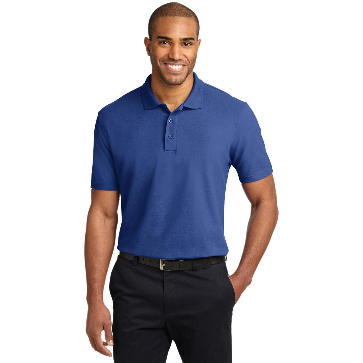no-logo Port Authority Tall Stain-Resistant Polo Shirt-Regular-Port Authority-Thread Logic