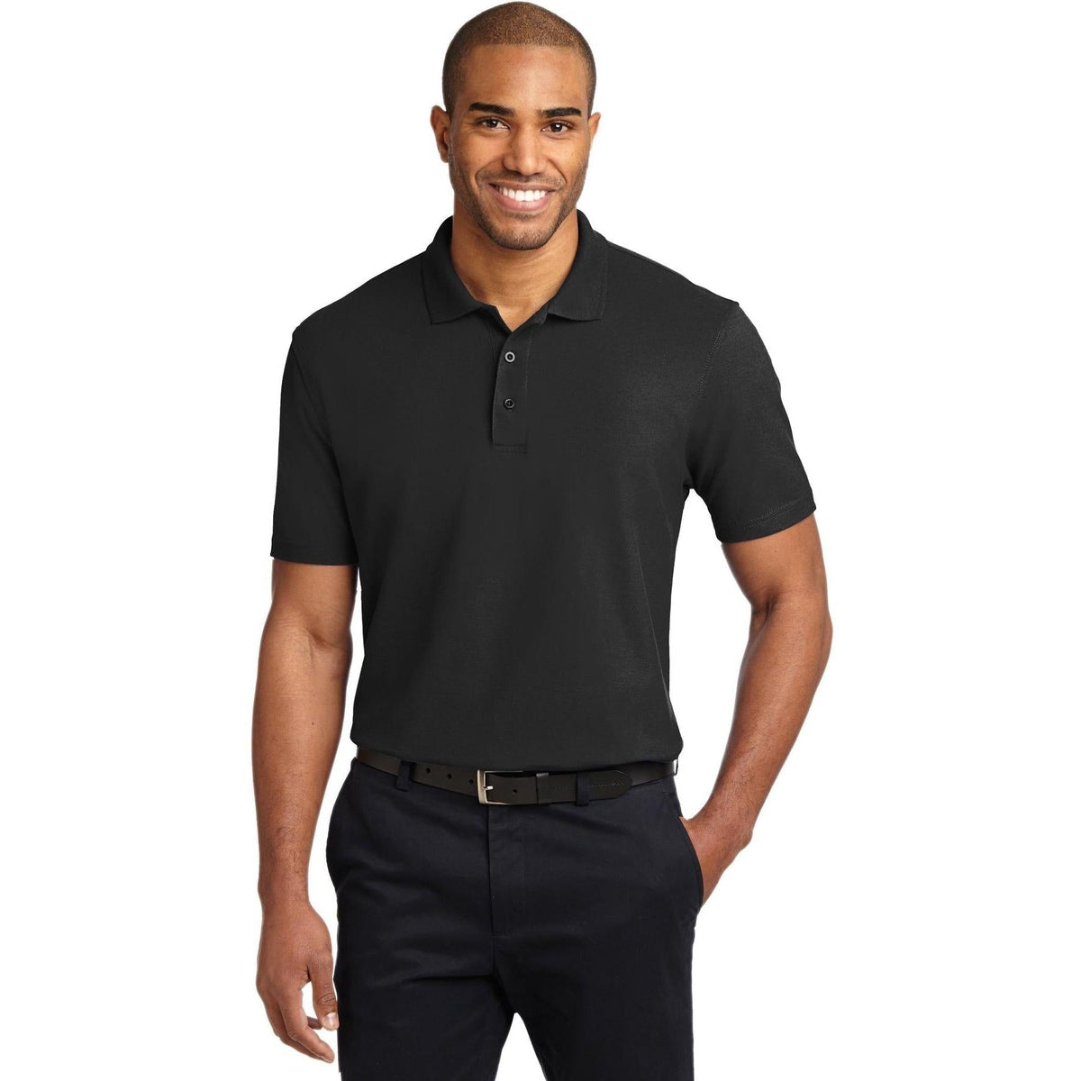 no-logo Port Authority Tall Stain-Resistant Polo Shirt-Regular-Port Authority-Thread Logic