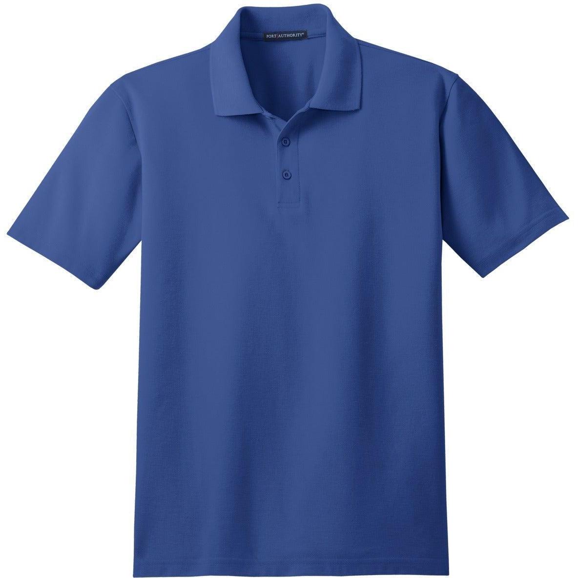 no-logo Port Authority Tall Stain-Resistant Polo Shirt-Regular-Port Authority-Royal-LT-Thread Logic