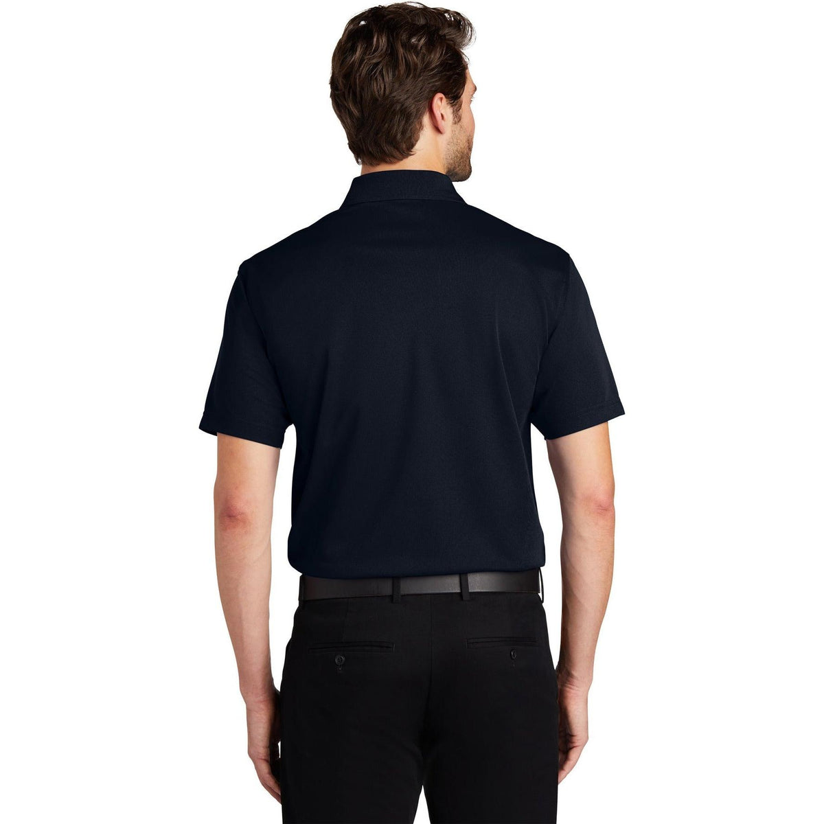 no-logo Port Authority Tall Tech Pique Polo-Regular-Port Authority-Thread Logic