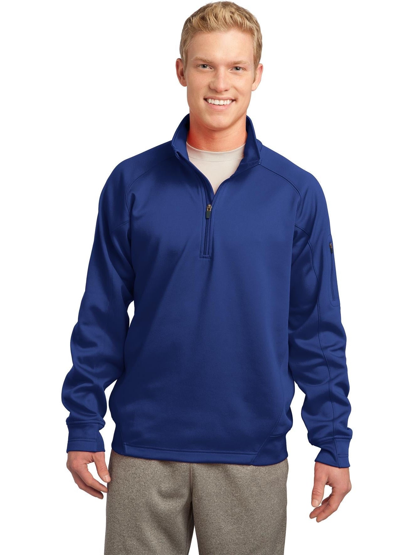 Port Authority F247 Quarter-Zip Pullover with Custom Embroidery
