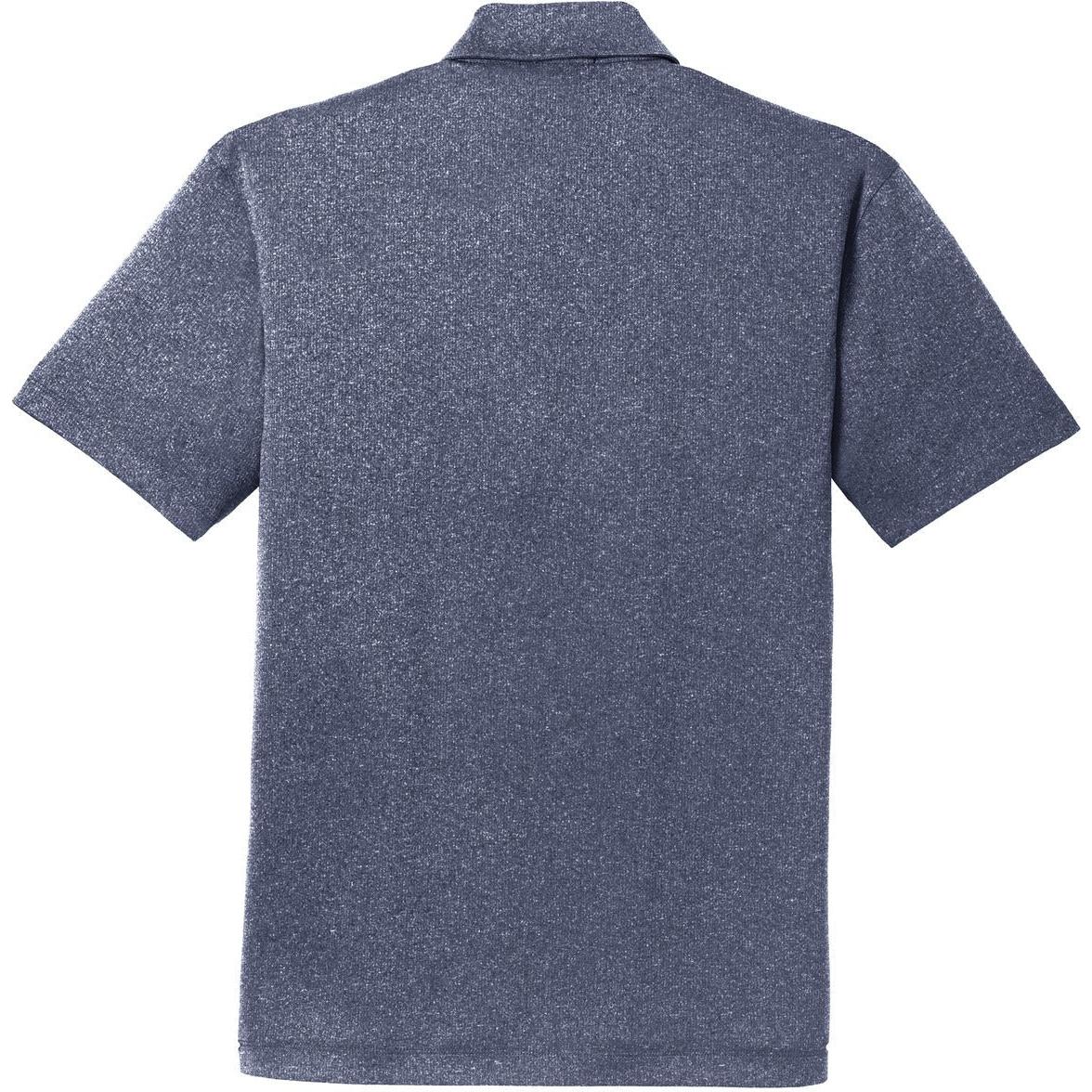 no-logo Port Authority Trace Heather Polo-Regular-Port Authority-Thread Logic